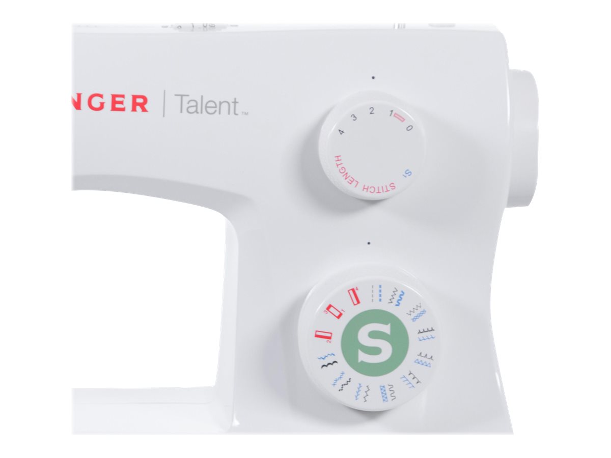 Sewing machine | Singer | Talent | SMC 3321 | Number of stitches 21 | Number of buttonholes 1 | White - Image 6