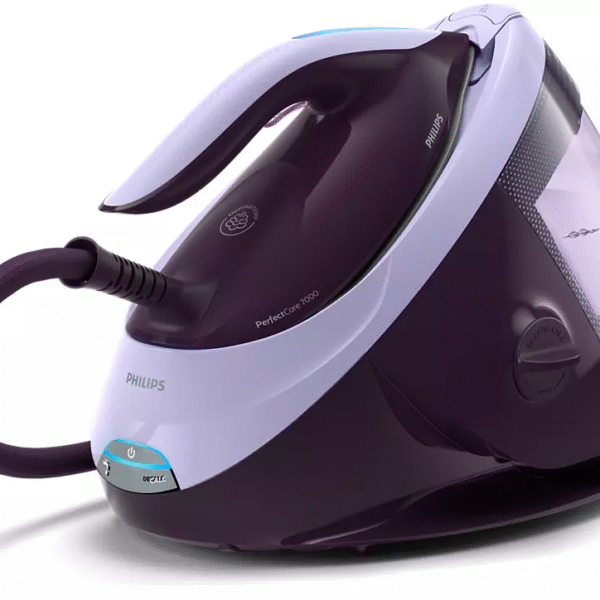 Philips | Ironing System | PSG7050/30 PerfectCare 7000 Series | 2100 W | 1.8 L | 8 bar | Auto power off | Vertical steam function | Calc-clean function | Purple