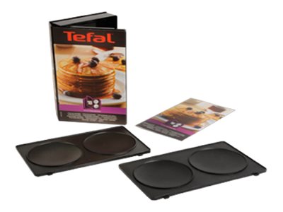 TEFAL XA801012 Pancakes plates for SW852 Sandwich maker | TEFAL | XA801012 | Black - Image 2