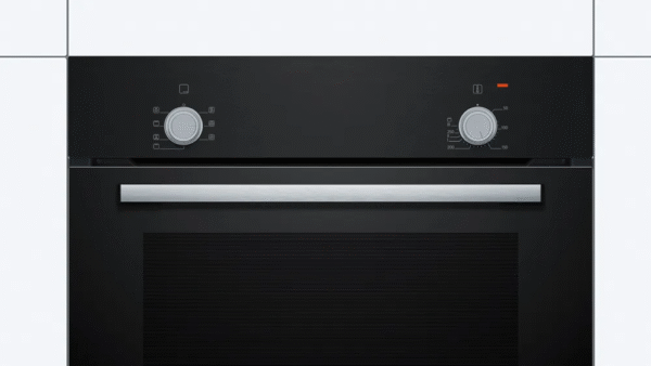 Bosch Oven | HBF010BA0 | 66 L | Electric | Manual | Knobs | Height 59.5 cm | Width 59.4 cm | Black - Image 2