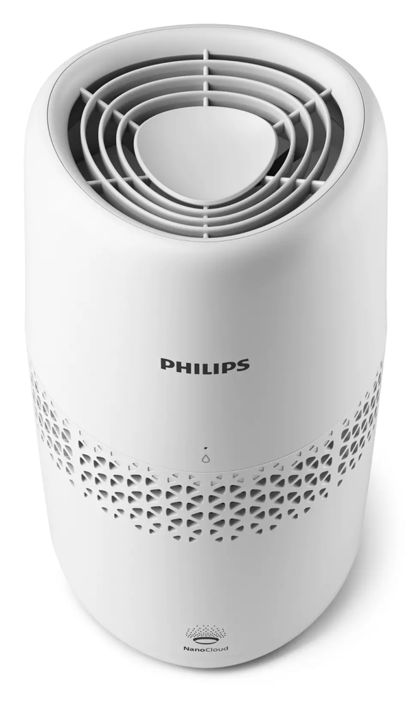 Philips | Air Humidifier | HU2510/10 | Humidifier | 11 W | Water tank capacity 2 L | Suitable for rooms up to 31 m² | NanoCloud technology | Humidification capacity 190 ml/hr | White - Image 4