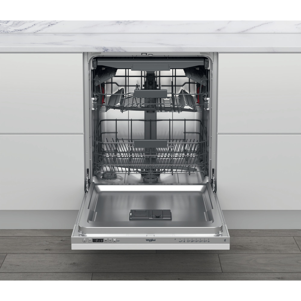 Dishwasher | WIC 3C26 F | Built-in | Width 59.8 cm | Number of place settings 14 | Number of programs 8 | Energy efficiency class E | White - Image 3