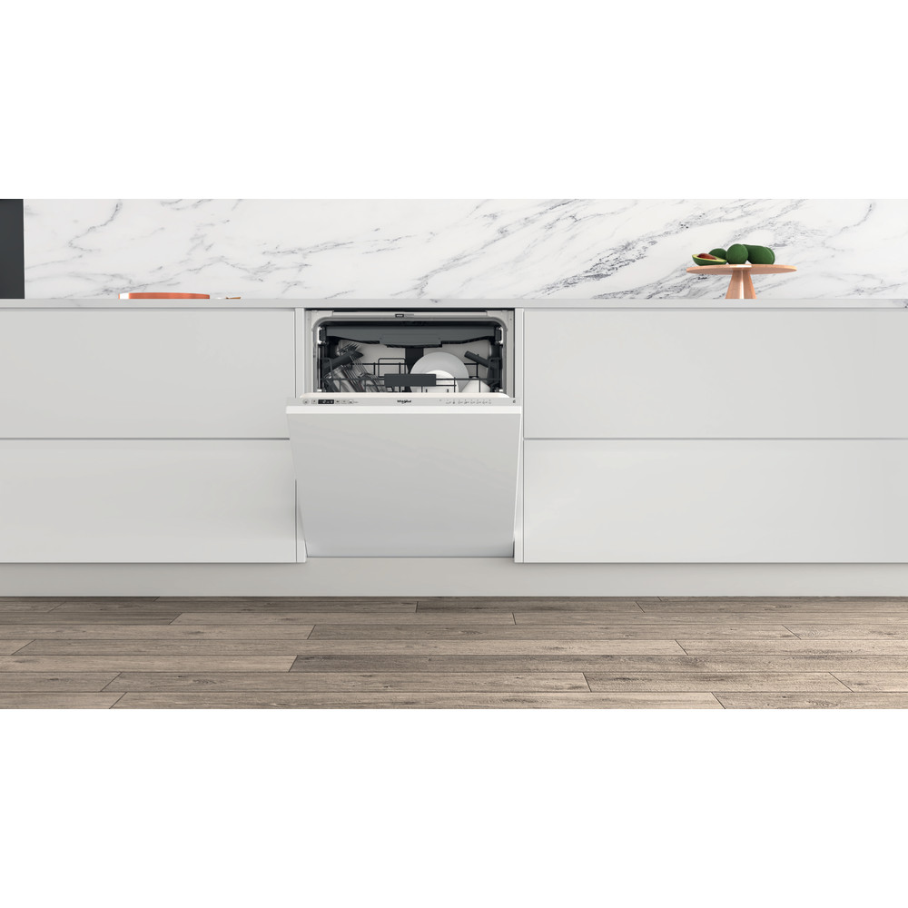 Dishwasher | WIC 3C26 F | Built-in | Width 59.8 cm | Number of place settings 14 | Number of programs 8 | Energy efficiency class E | White - Image 4