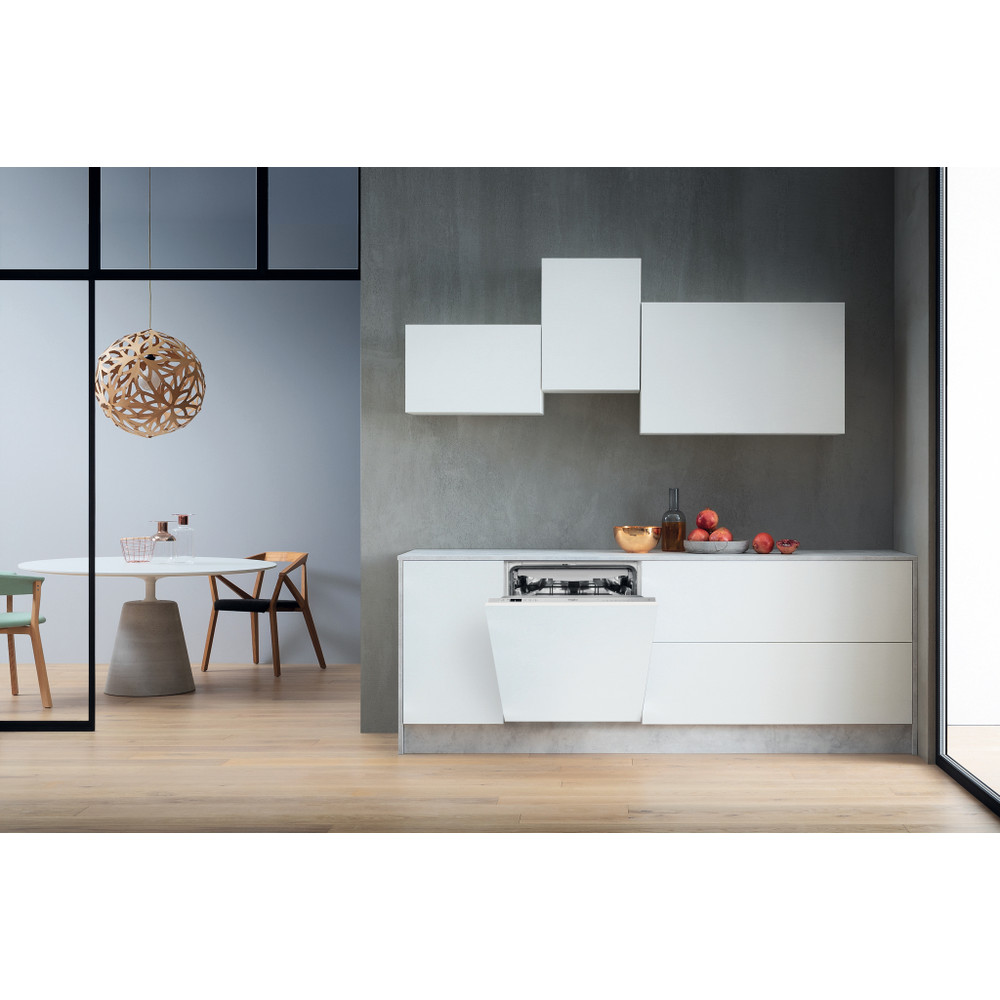 Dishwasher | WIC 3C26 F | Built-in | Width 59.8 cm | Number of place settings 14 | Number of programs 8 | Energy efficiency class E | White - Image 6