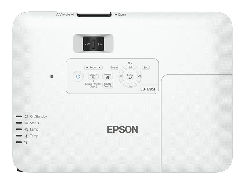 Epson | EB-1795F | Full HD (1920x1080) | 3200 ANSI lumens | 10.000:1 | White | Lamp warranty 12 month(s) | Wi-Fi - Image 16