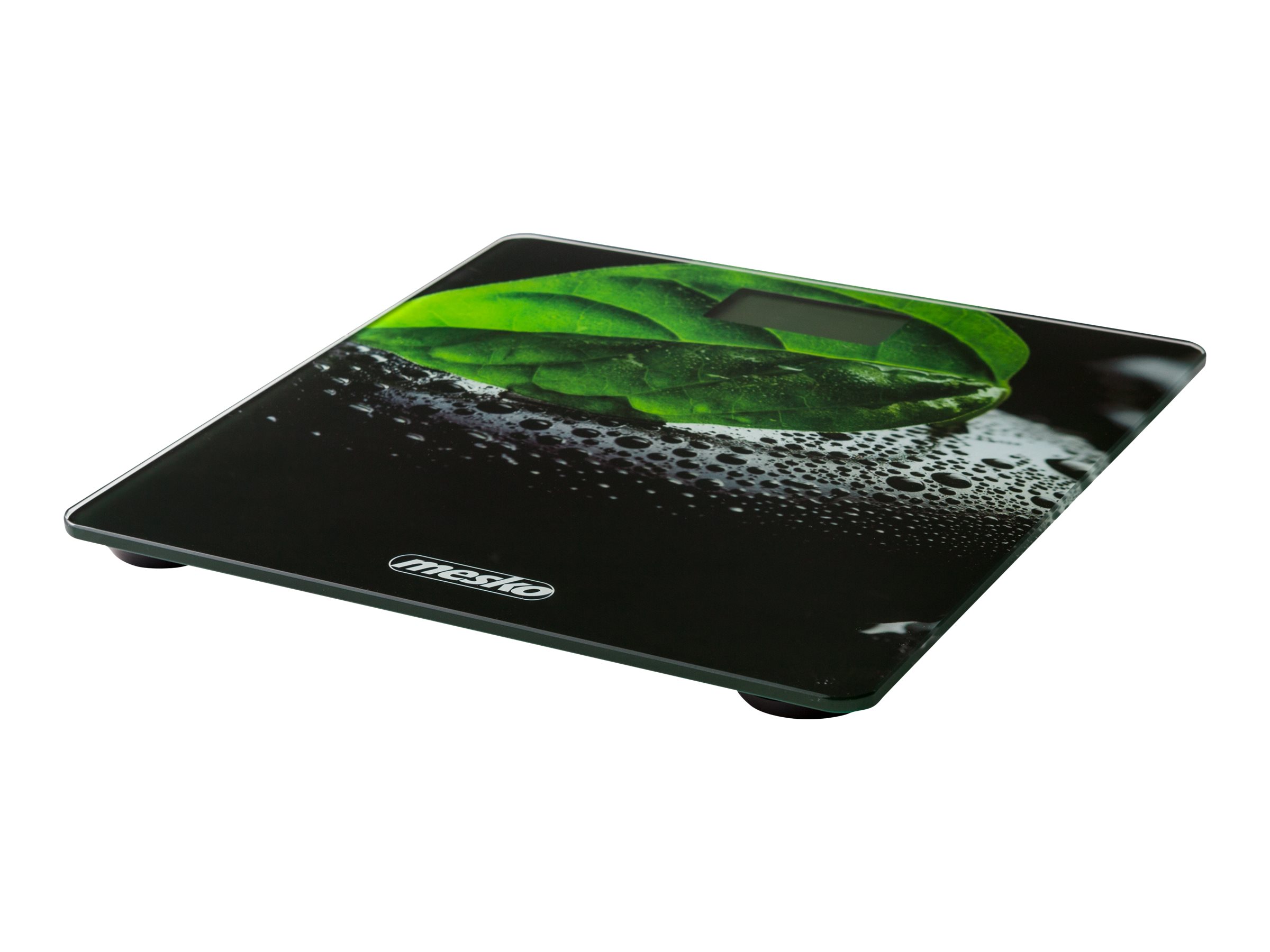 Mesko | Bathroom scales | MS 8149 | Maximum weight (capacity) 150 kg | Accuracy 100 g | Black/ green - Image 3