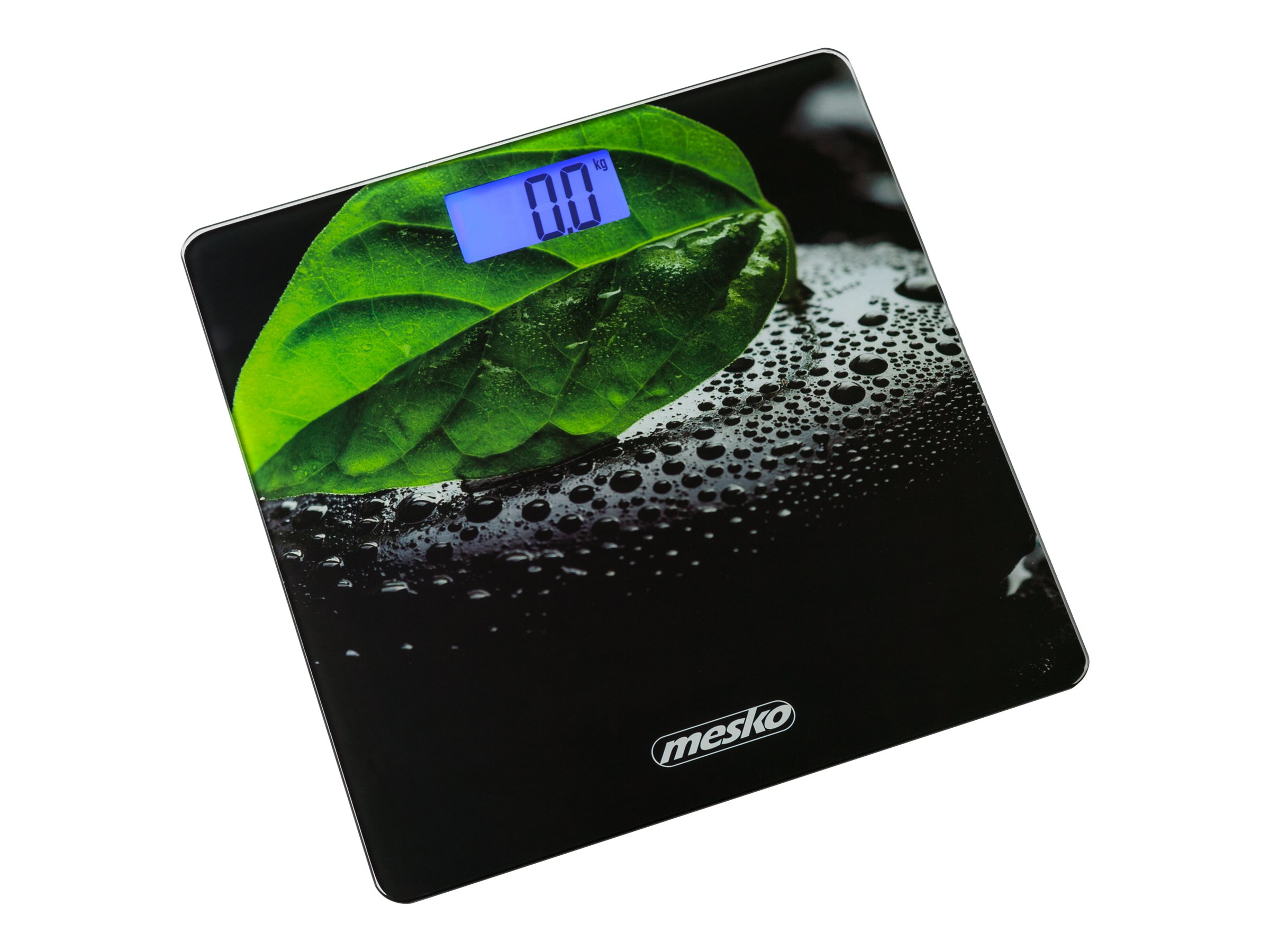 Mesko | Bathroom scales | MS 8149 | Maximum weight (capacity) 150 kg | Accuracy 100 g | Black/ green - Image 4