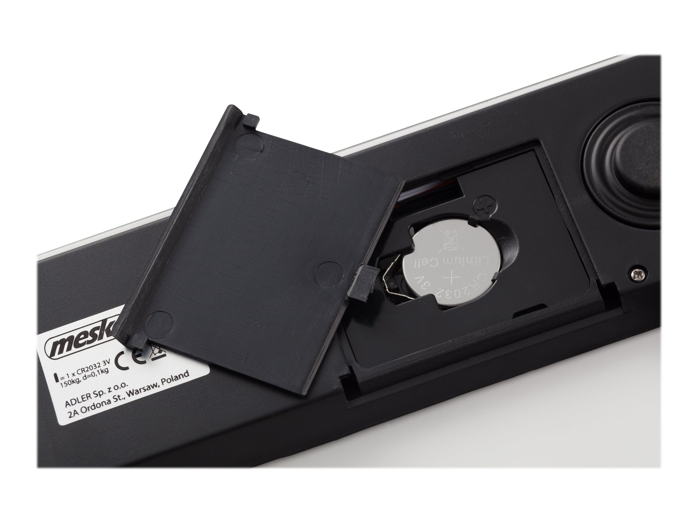 Mesko | Bathroom scales | MS 8149 | Maximum weight (capacity) 150 kg | Accuracy 100 g | Black/ green - Image 7