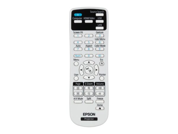 Epson | EB-2250U | WUXGA (1920x1200) | 5000 ANSI lumens | 15.000:1 | White | FHD | Lamp warranty 12 month(s) | 3LCD - Image 10