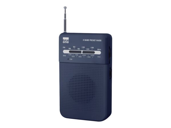 New-One | Pocket radio | R206 | Blue - Image 2