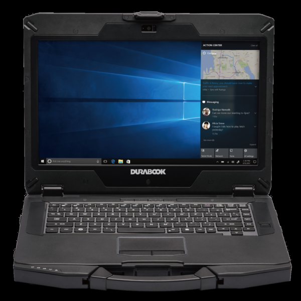 Durabook | S14I | Black | 14 " | LCD | FHD | 1920 x 1080 pixels | Intel Core i5 | i5-1135G7 | 8 GB | DDR4 | Solid-state drive capacity 256 GB | Intel Iris Xe Graphics | Windows 11 Pro | 802.11ax | Bluetooth version 5.2 | Keyboard language English | Warranty 36 month(s) | Battery warranty 12 month(s)