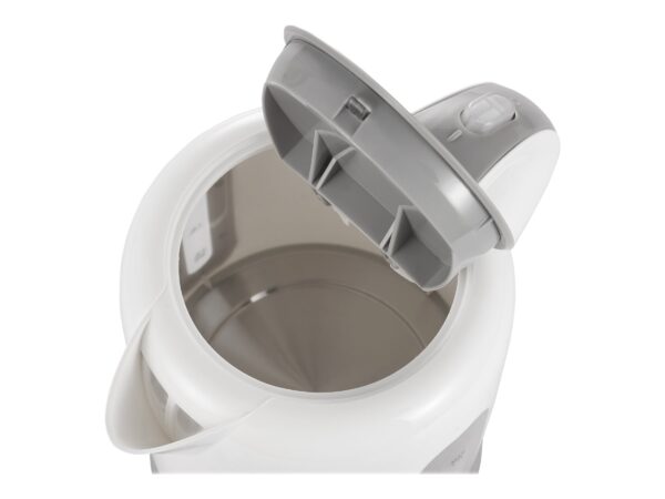 Adler | Kettles | AD 1234 | Standard kettle | 2200 W | 1.7 L | Plastic | 360° rotational base | White - Image 5