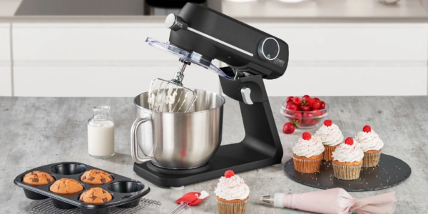 Caso | Design Kitchen Machine | KM 1800 Black-E | 1800 W | Number of speeds 10 | Bowl capacity 6 L | Black - Image 4