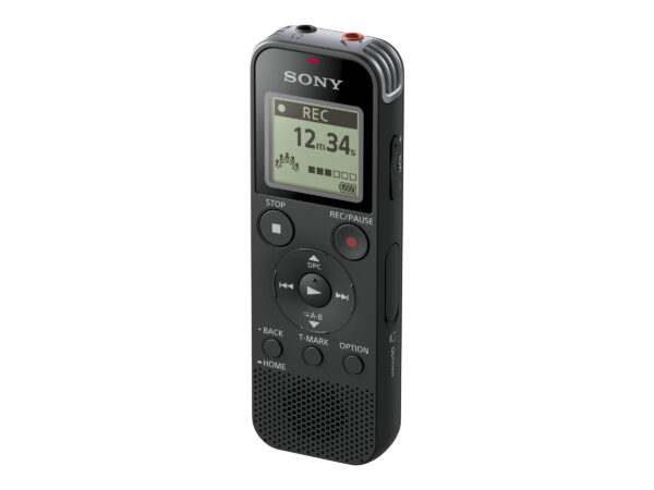 Sony | Digital Voice Recorder | ICD-PX470 | Black | MP3 playback | MP3/L-PCM | 59 Hrs 35 min | Stereo - Image 3