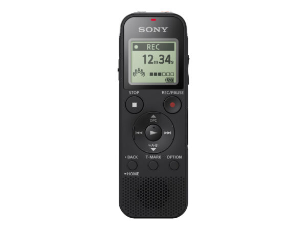 Sony | Digital Voice Recorder | ICD-PX470 | Black | MP3 playback | MP3/L-PCM | 59 Hrs 35 min | Stereo - Image 5