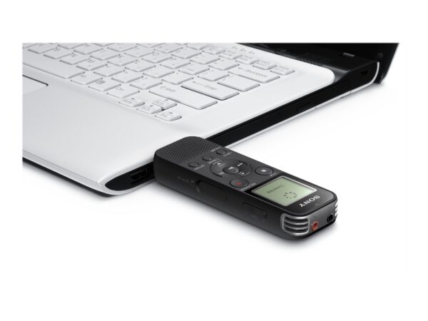 Sony | Digital Voice Recorder | ICD-PX470 | Black | MP3 playback | MP3/L-PCM | 59 Hrs 35 min | Stereo - Image 8