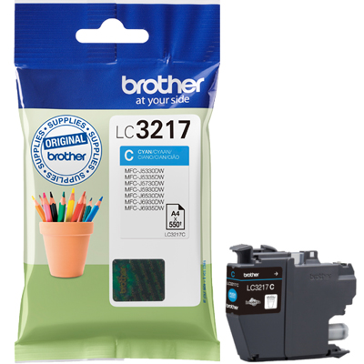Brother LC3217C | Ink Cartridge | Cyan - Image 4