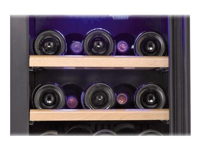 Caso | Wine cooler | Wine Comfort 66 | Energy efficiency class G | Showcase | Free standing | Bottles capacity Up to 66 bottles | Cooling type Compressor technology | Stainless steel/Black - Image 5