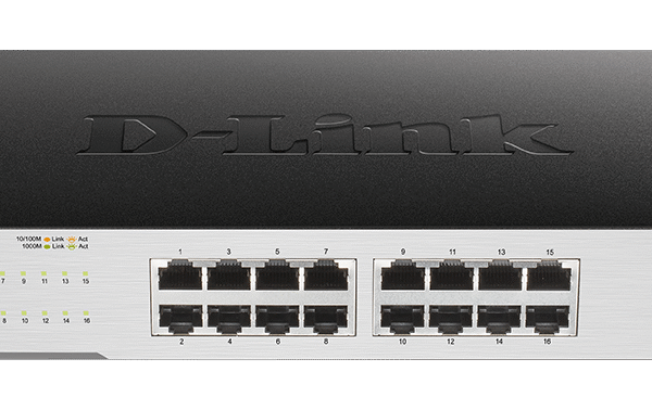D-Link | 16-Port Gigabit Easy Desktop Switch | GO-SW-16G/E | Unmanaged | Desktop/Rackmountable | 24 month(s)