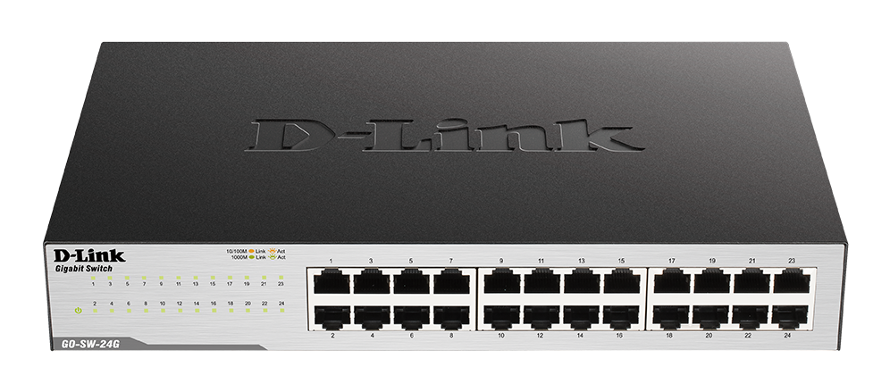 D-Link | 24-Port Gigabit Easy Desktop Switch | GO-SW-24G | Unmanaged | Desktop/Rackmountable | 24 month(s) - Image 3
