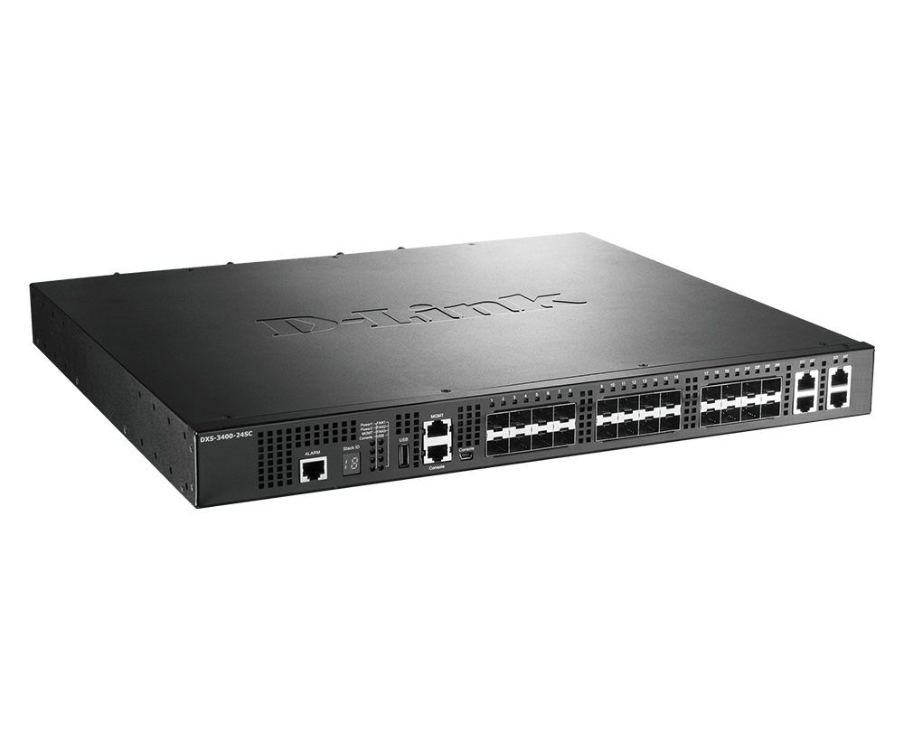 D-Link | 24-Port Gigabit Ethernet Smart Managed Switches | DXS-3400-24SC | Managed L2+ | Desktop | SFP+ ports quantity 24 - Image 3
