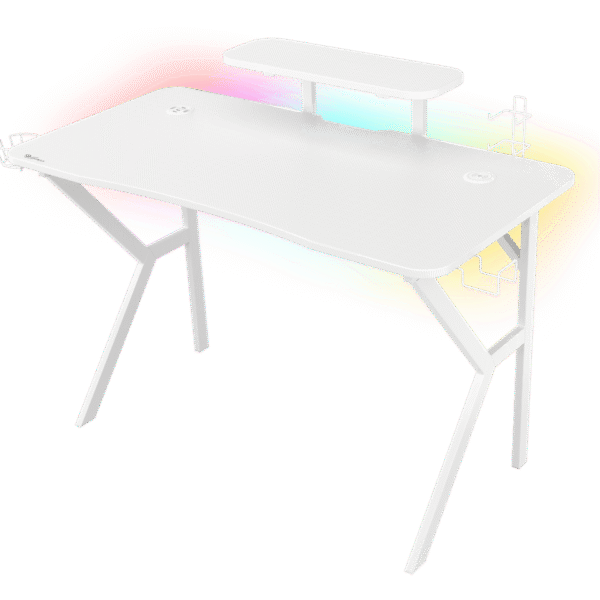 Genesis | Gaming Desk | Holm 320 RGB | White