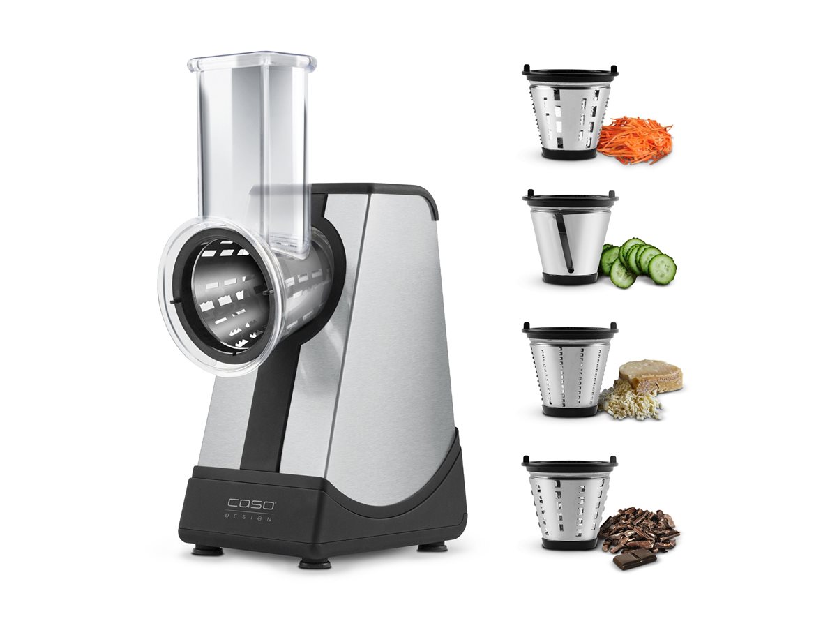 Caso | CR4 Multigrater | Stainless steel/ black - Image 3