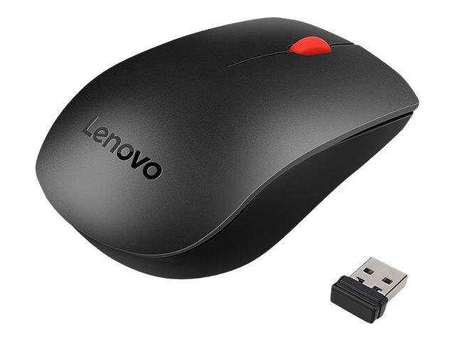 Lenovo | Essential | Essential Wireless Keyboard and Mouse Combo - US English with Euro symbol | Keyboard and Mouse Set | Wireless | Mouse included | US | Black | Numeric keypad | Wireless connection - Image 4