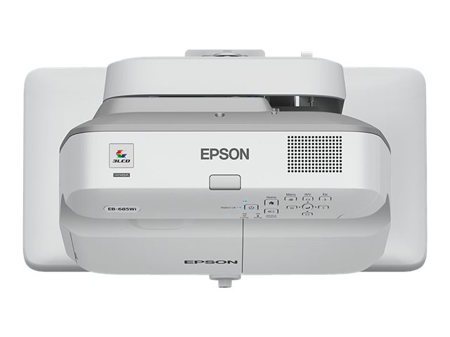 Epson | EB-685WI | WXGA (1280x800) | 3500 ANSI lumens | 14.000:1 | White | Lamp warranty 12 month(s) - Image 9