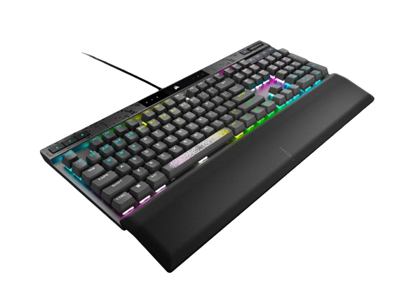 Corsair | MGX Switch | Gaming Keyboard | K70 MAX RGB | Gaming keyboard | Wired | RGB LED light | NA | Black | Magnetic-Mechanical - Image 2