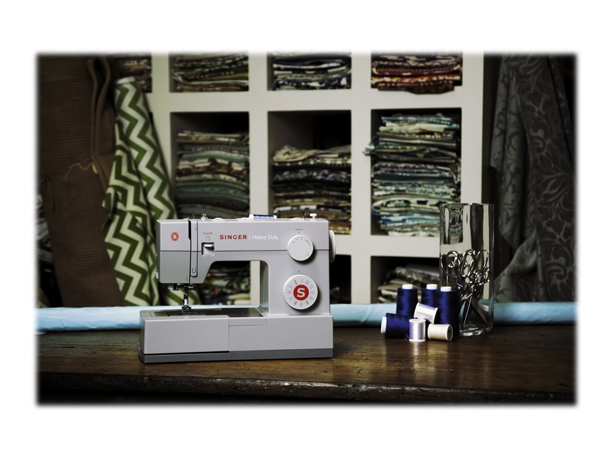 Singer | Sewing machine | 4423 | Number of stitches 23 | Number of buttonholes 1 | Grey - Image 9