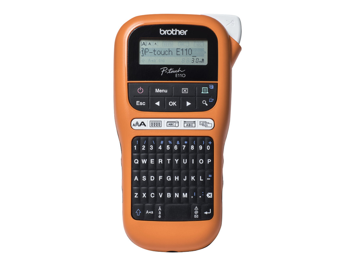 Brother PTE110VP | Thermal | Label Printer | Orange - Image 7