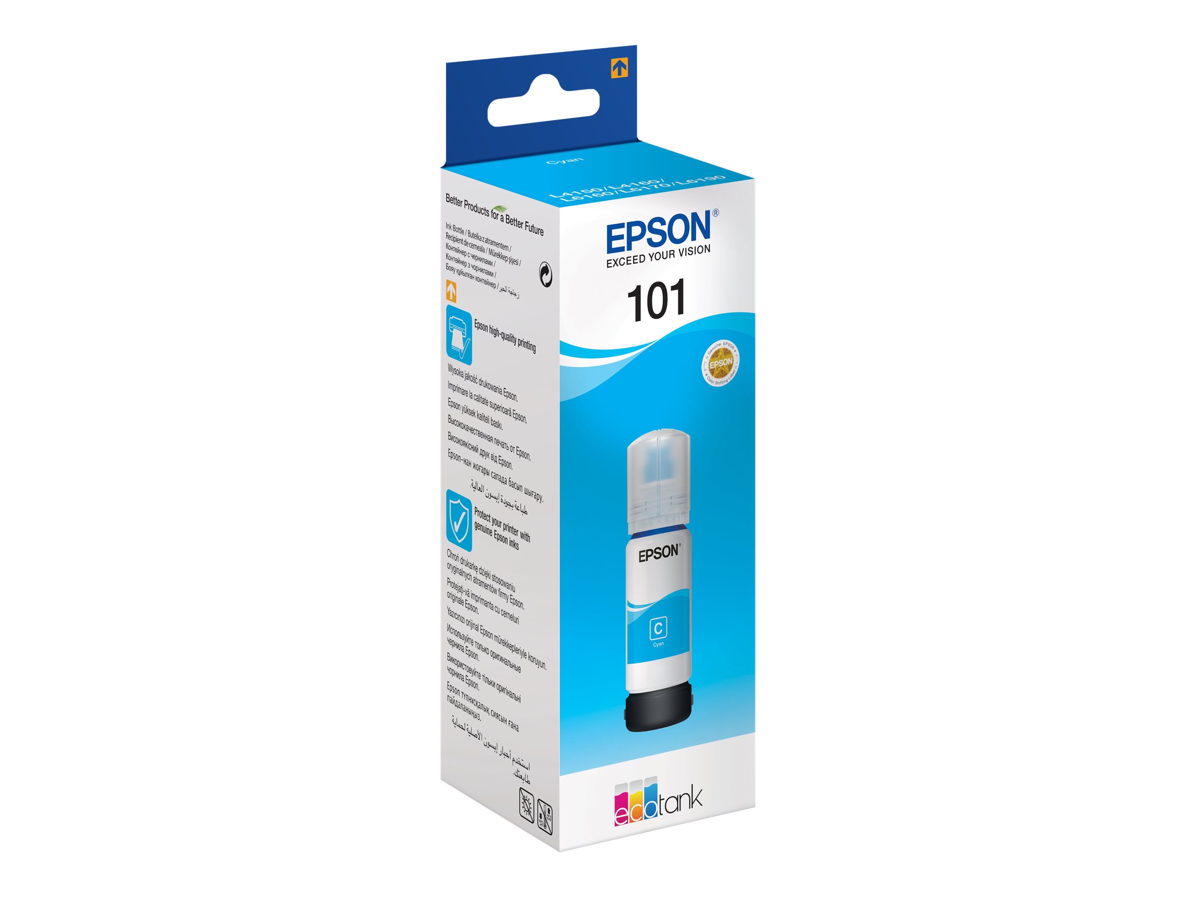Epson 101 EcoTank CY | Ink Bottle | Cyan - Image 2