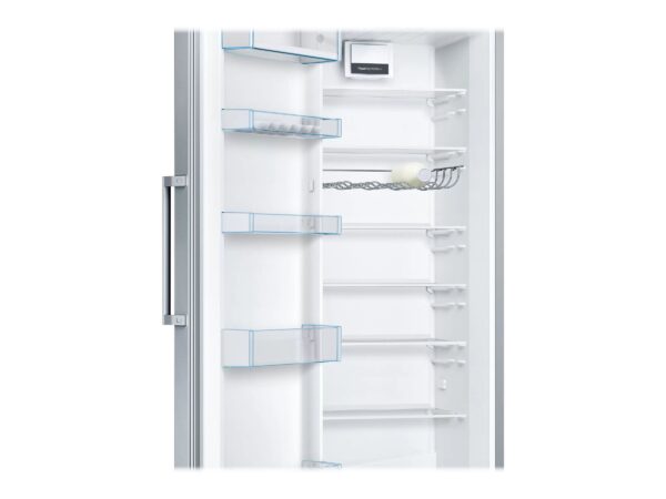 Bosch | Refrigerator | KSV33VLEP | Energy efficiency class E | Free standing | Larder | Height 176 cm | 39 dB | Stainless Steel - Image 6