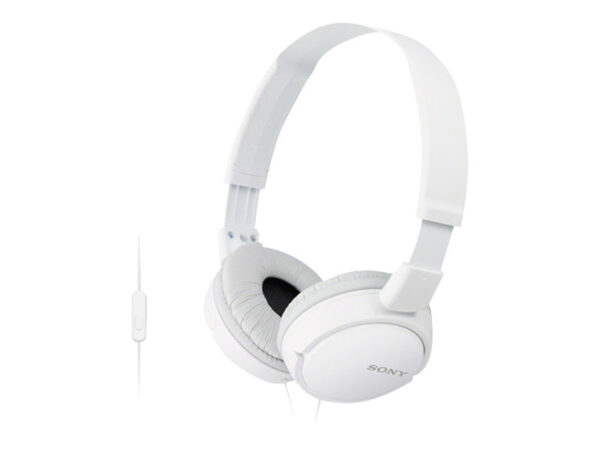Sony | MDR-ZX110APW.CE7 | Wired | On-Ear | Microphone | White - Image 4