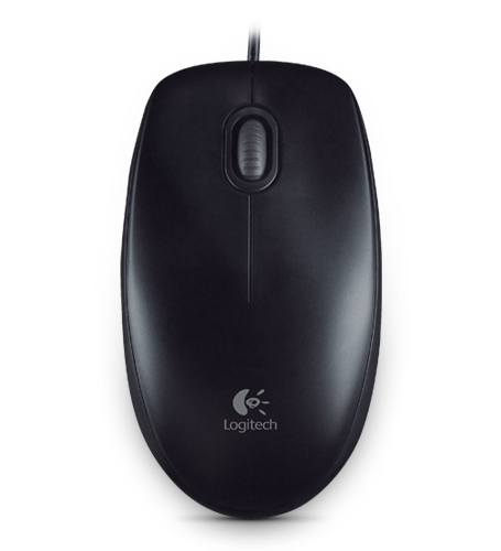 Logitech | Mouse | B100 | Wired | Black - Image 2