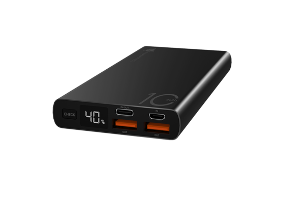 Navitel | Portable Charger | PWR10 AL BLACK | USB-A, USB-C | Lithium-ion - Image 5
