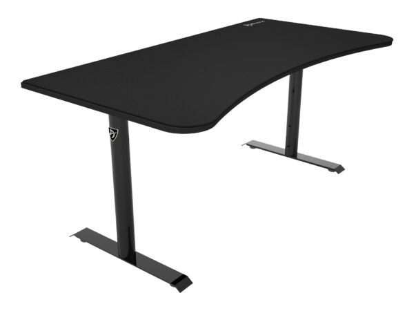 Arozzi Arena Gaming Desk - Pure Black | Arozzi Black - Image 2