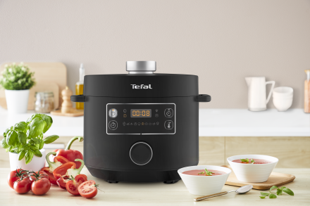 TEFAL | Turbo Cuisine and Fry Multifunction Pot | CY7548 | 1090 W | 5 L | Number of programs 10 | Black - Image 4