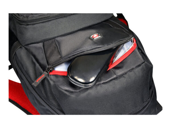 PORT DESIGNS | Houston | Fits up to size 17.3 " | Backpack | Black | Shoulder strap - Image 7