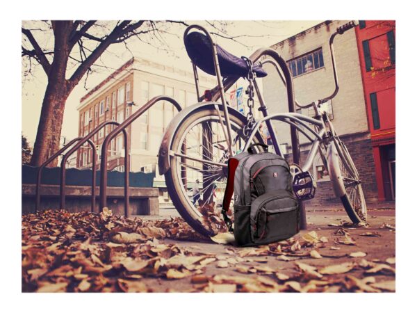 PORT DESIGNS | Houston | Fits up to size 17.3 " | Backpack | Black | Shoulder strap - Image 15