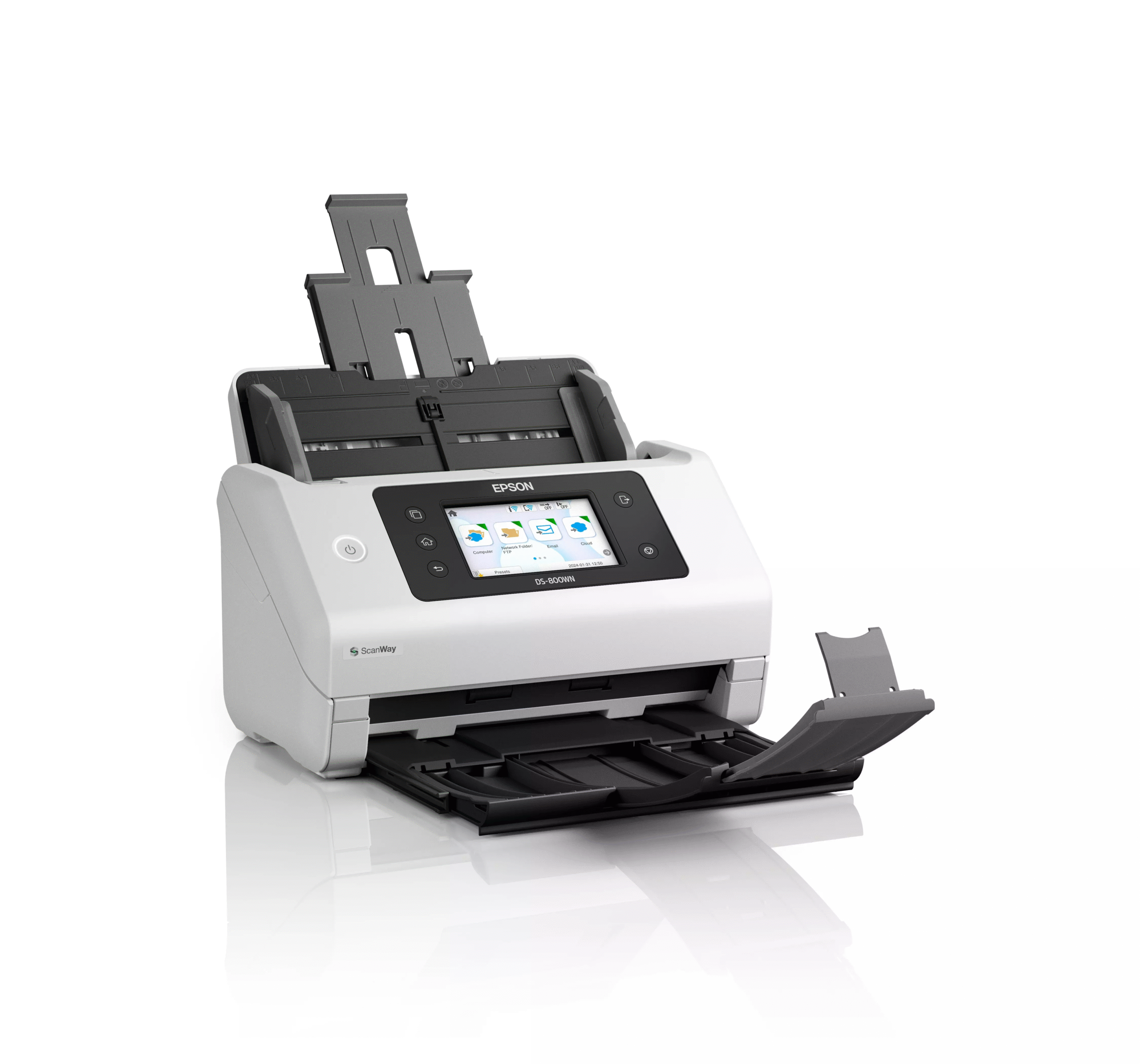 Epson Network Business Scanner | WorkForce DS-800WN | Colour | Wireless - Image 3