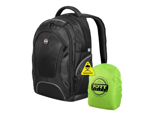 PORT DESIGNS | Courchevel | Fits up to size 17.3 " | Backpack | Black | Shoulder strap - Image 3