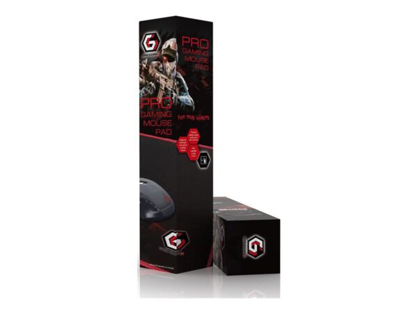 Gembird | MP-GAMEPRO-L Gaming mouse pad PRO, Large | Mouse pad | 400 x 450 x 3 mm | Black/Red - Image 12
