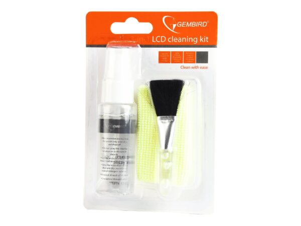 Gembird | 3-in-1 LCD cleaning Kit | Cleaning Kit | 30 ml - Image 3