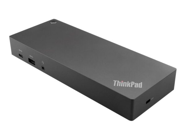 Lenovo | ThinkPad Hybrid USB-C with USB-A Dock, max 2 displays, | 40AF0135EU | USB-C  Dock | Ethernet LAN (RJ-45) ports 1 | DisplayPorts quantity 2 | USB 3.0 (3.1 Gen 1) Type-C ports quantity 1 x USB-C (Gen 2, 5V / 3A power) | USB 3.0 (3.1 Gen 1) ports quantity 3 x USB-A (Gen 2, 10 Gbps) | USB 2.0 ports quantity 2 | HDMI ports quantity 2 | 90 W | Warranty 36 month(s) - Image 3