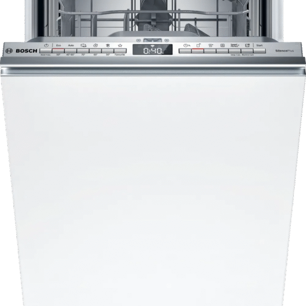 Dishwasher | SPV4HMX10E | Built-in | Width 45 cm | Number of place settings 10 | Number of programs 6 | Energy efficiency class E | Display | AquaStop function | White