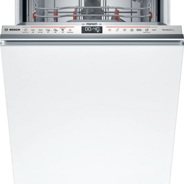 Dishwasher | SPV6ZMX17E | Built-in | Width 45 cm | Number of place settings 10 | Number of programs 6 | Energy efficiency class C | Display | White