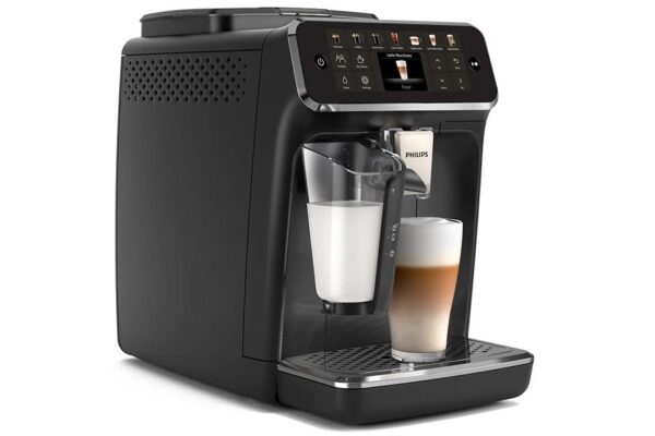Philips | Coffee machine | EP4441/50 | Pump pressure 15 bar | Built-in milk frother | Fully Automatic | 1500 W | Black - Image 2