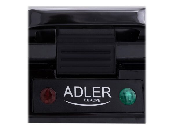 Adler | Waffle maker | AD 3036 | 1500 W | Number of pastry 4 | Belgium | Black - Image 8